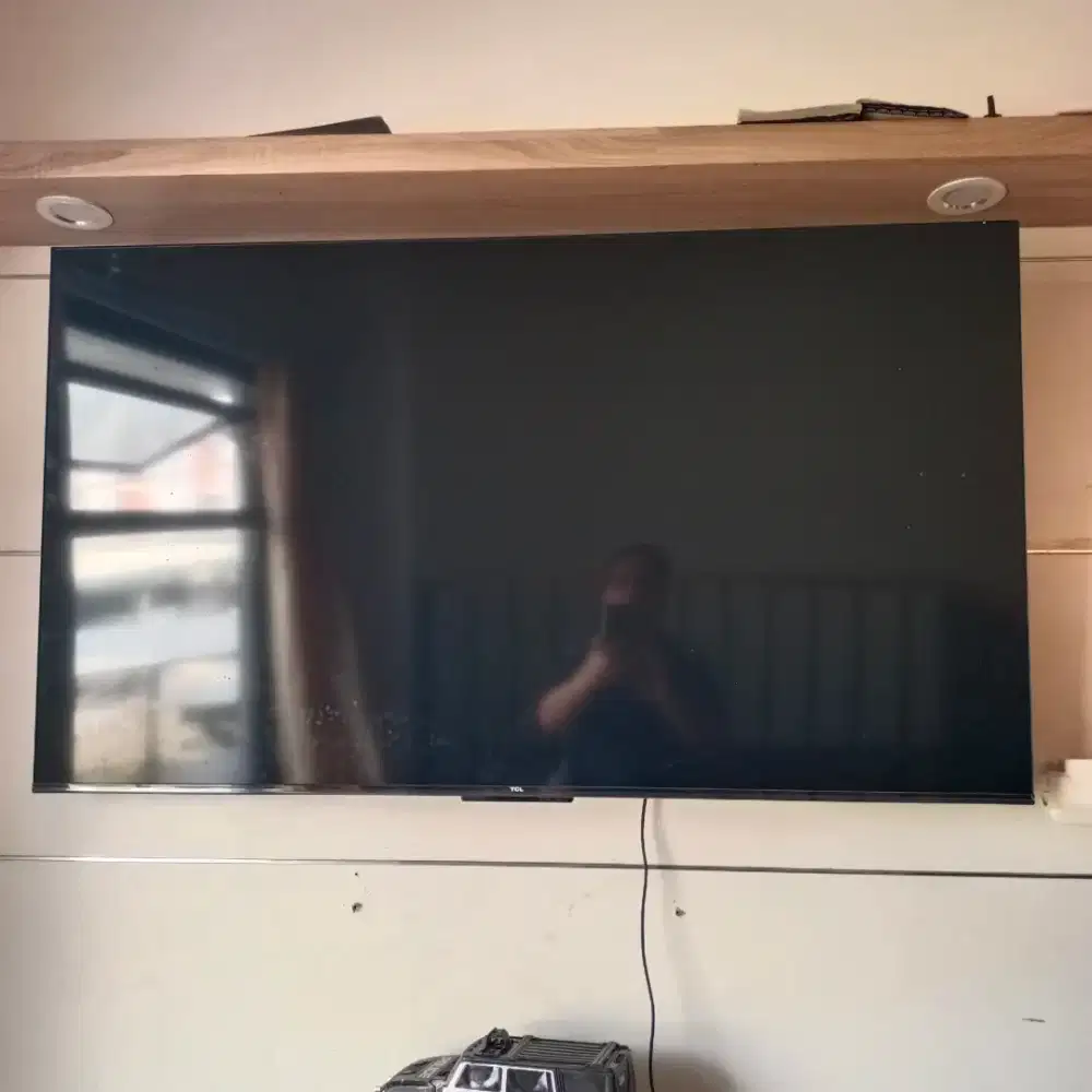 Jual TLC google tv 55 inci kondisi 99% bagus