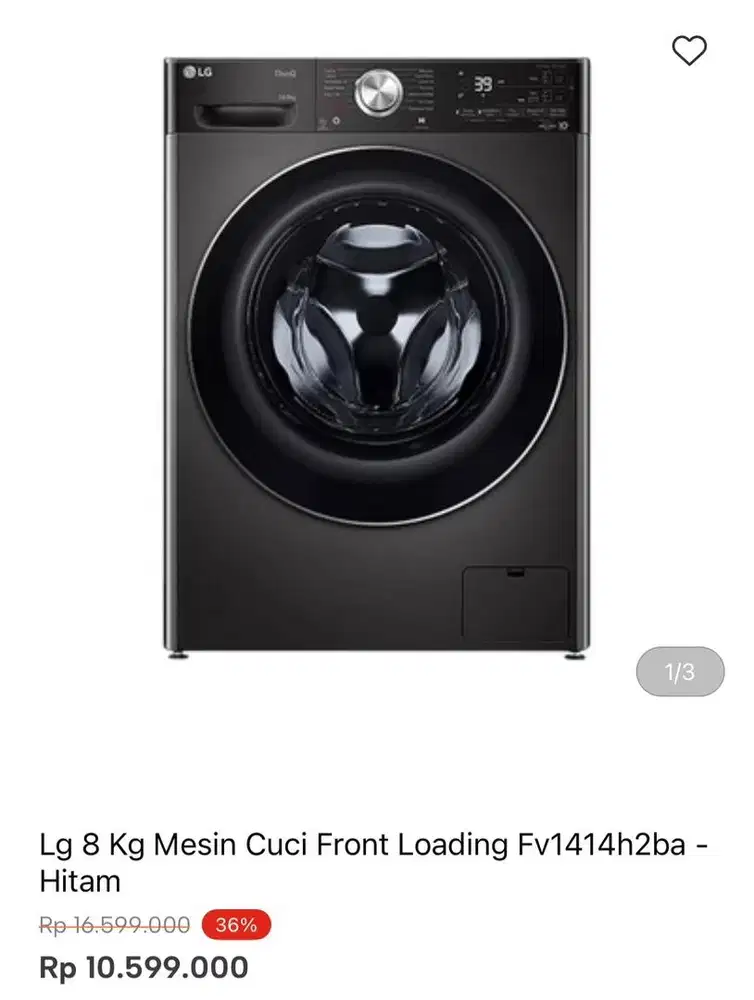 WM FRONT LOAD LG 14kg