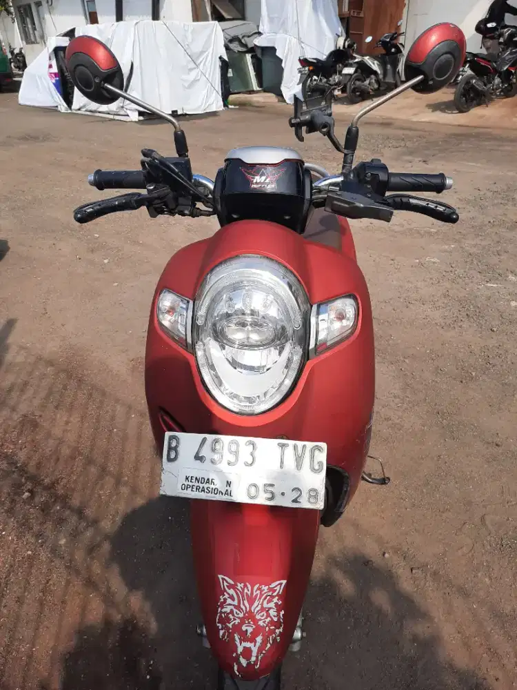DIJUAL.MOTOR SCOOPY TH 2018.