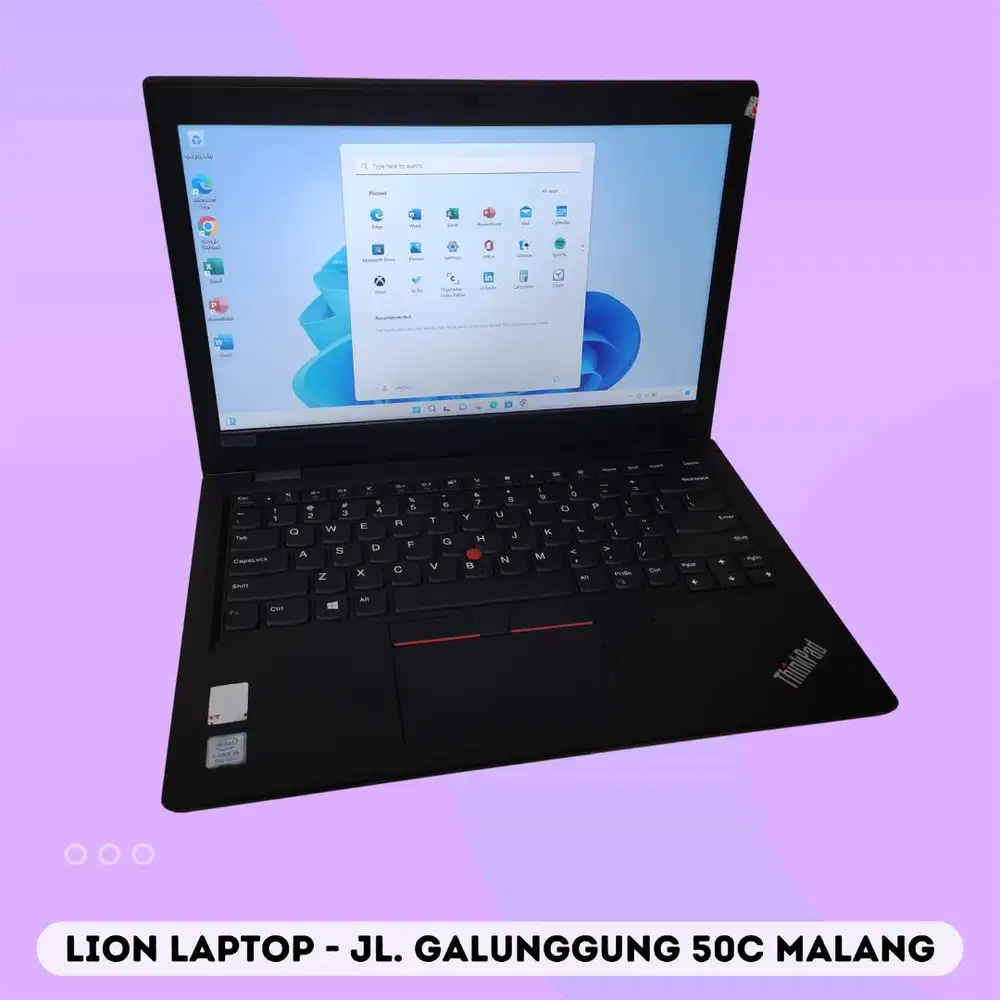 Core i5 Gen 8 RAM 8GB SSD 256GB Lenovo Thinkpad L390 [30|04]