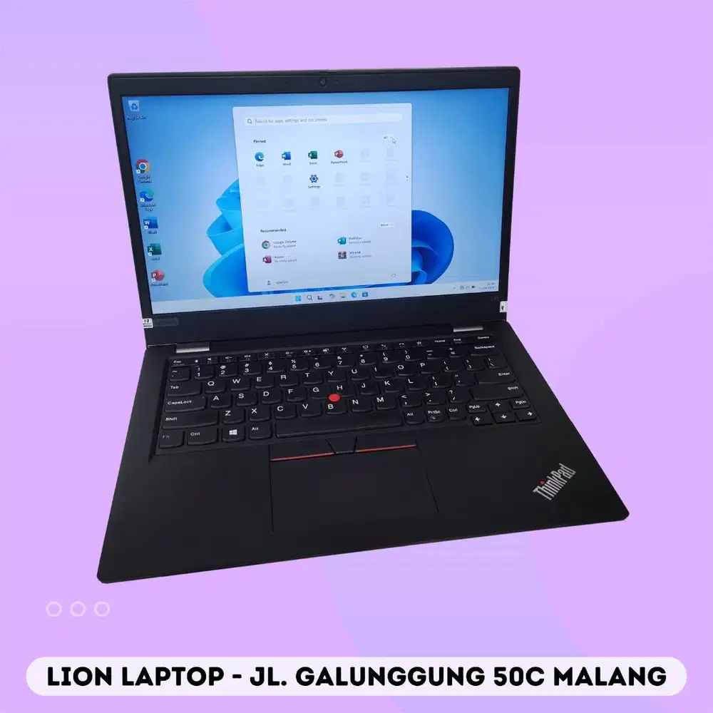 i5 GEN 11 3 JUTAAN RAM 8 SSD 256 Lenovo Thinkpad L13 [30|04]