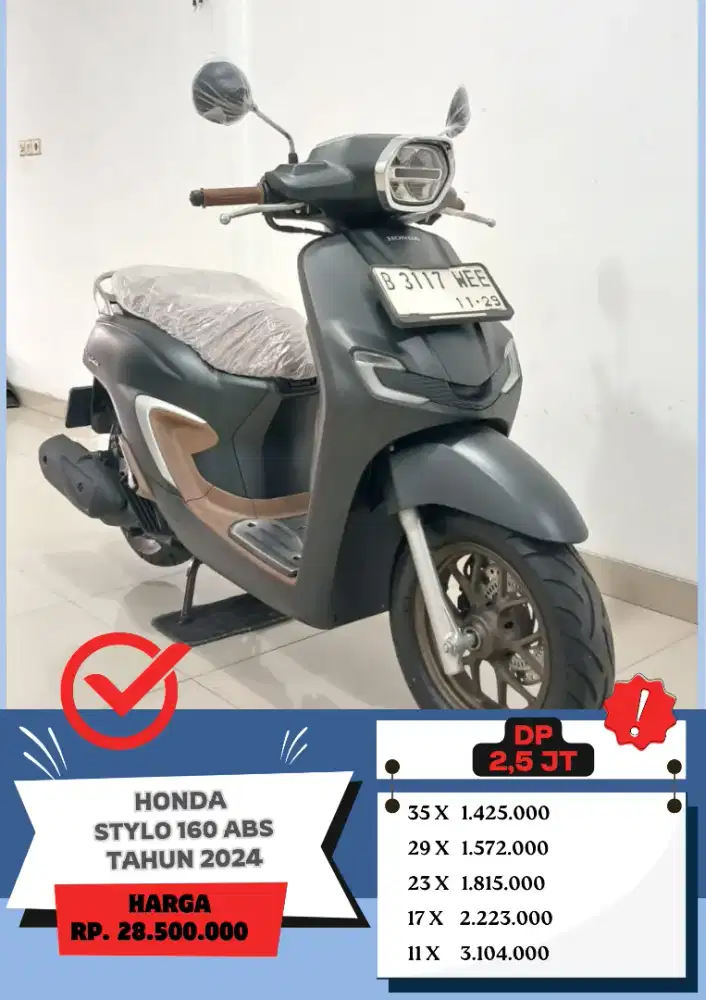 Honda Stylo 160 ABS Tahun 2024