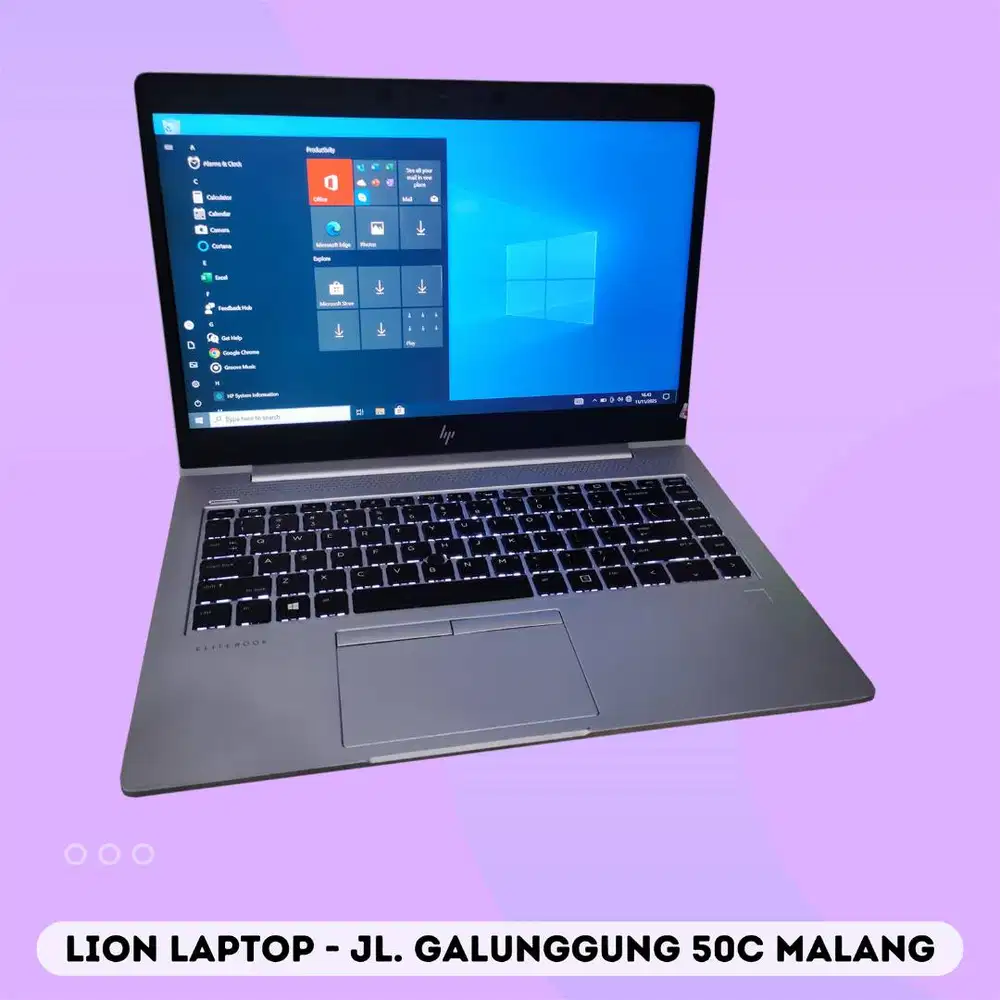 FUll Aluminium Body Core i7 gen 8 8/256 HP Elitebook 840 G6 [30|04]