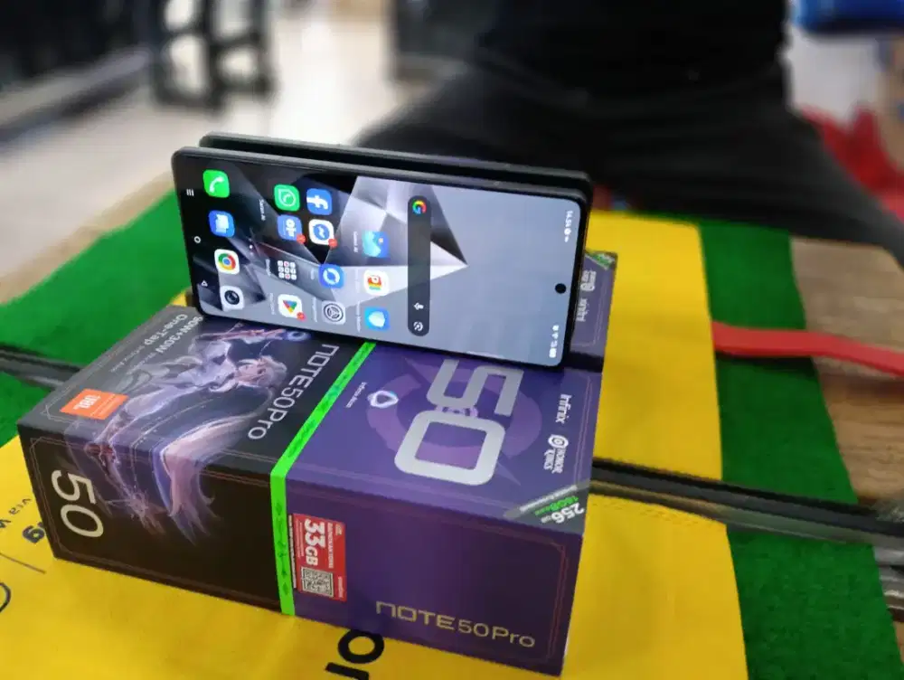 INFINIX Note 50Pro Ram 8/256 gb mulus tampa minus lengkap original