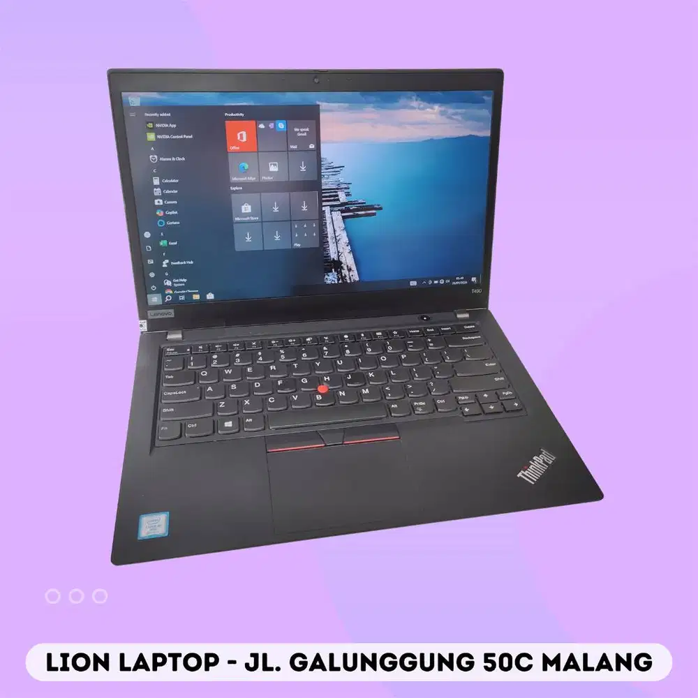 Double VGA NVIDIA Core i5 8/256 Slim Lenovo Thinkpad T490 [30|04]