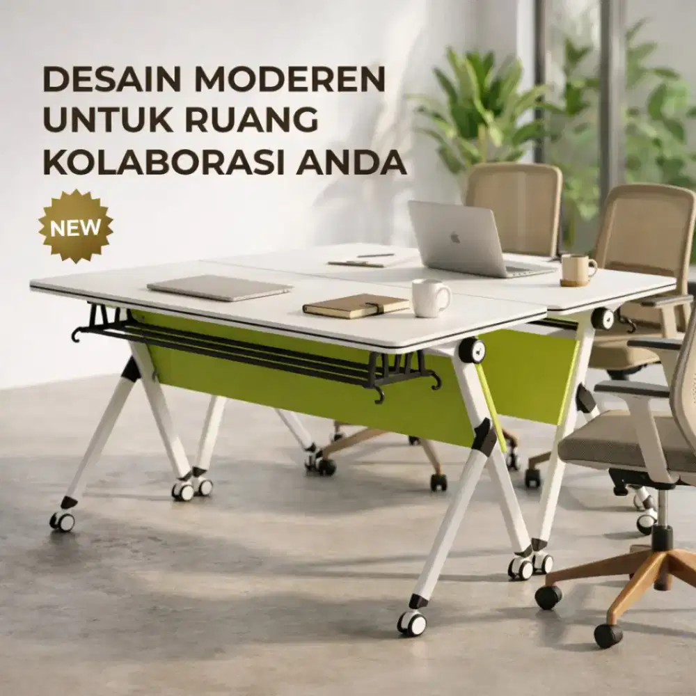 Meja lipat serbaguna