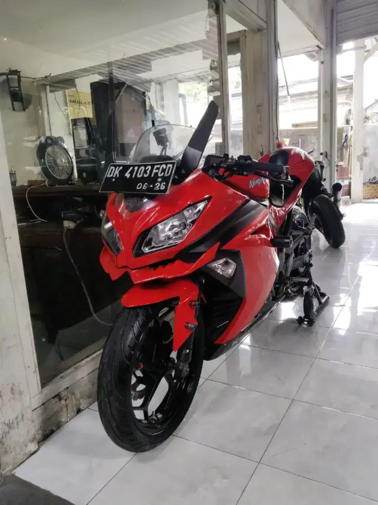 KAWASAKI NINJA 250 TAHUN 2015 PAJAK OFF 1X SURAT LENGKAP
