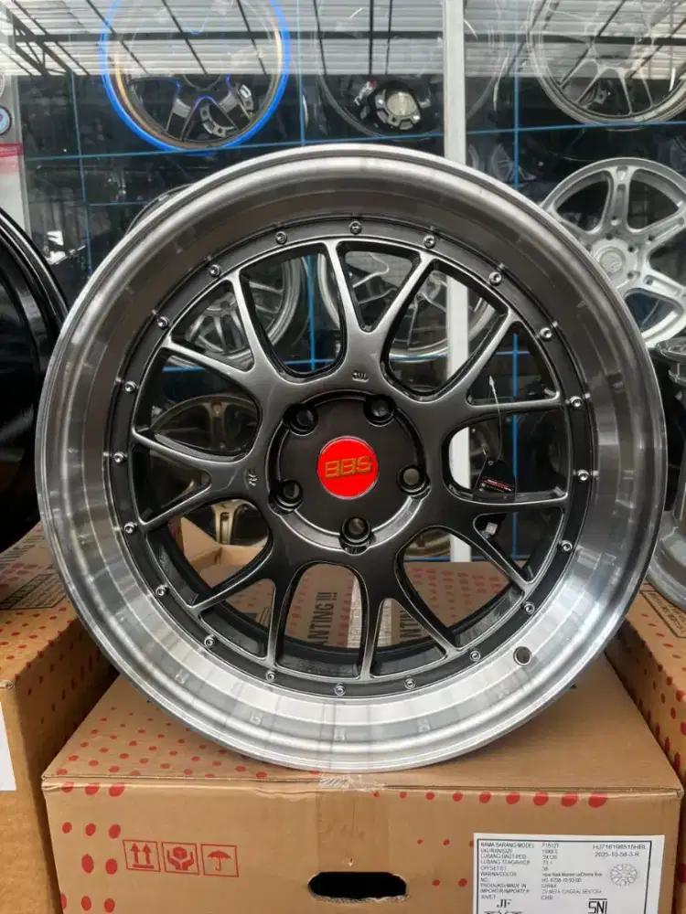 BBS LM-R ring 19 lebar 8,5 pcd 5x120 ET 38 byd seal, BMW 4pcs