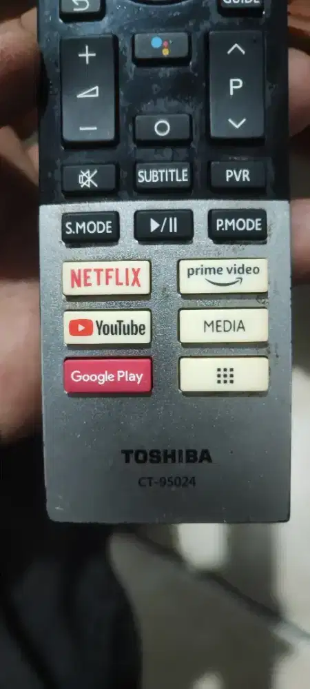 Remote tv Toshiba 43 inch