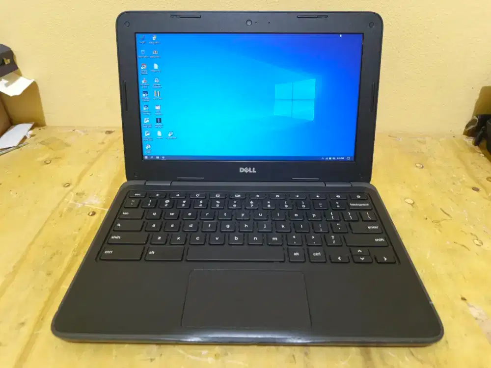 Jual Laptop Dell Model Slim Intel Celeron N3060 Ram 4Gb Sd 20Gb