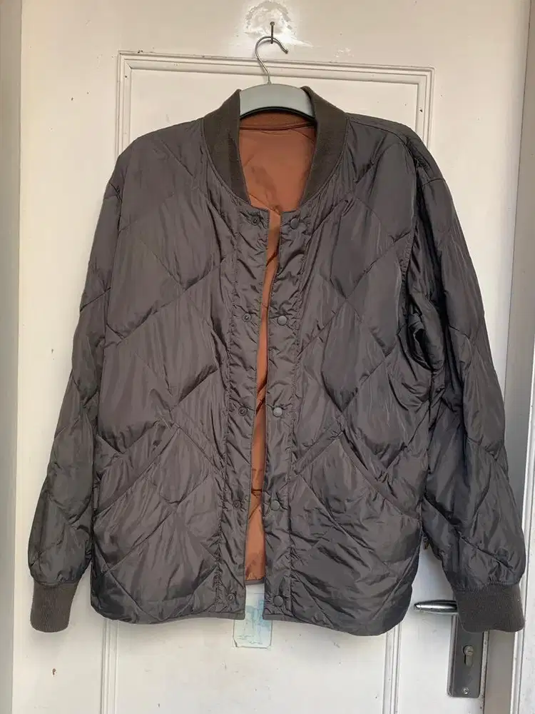 Jaket Uniqlo U Warm Reversible XL