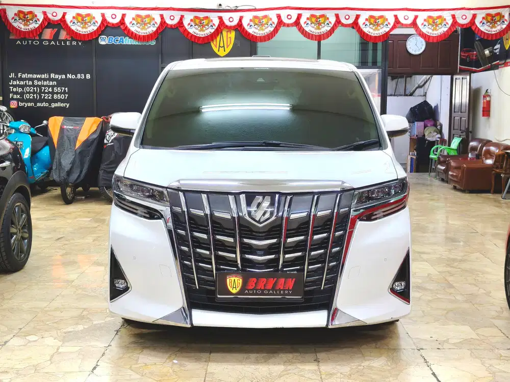 TOYOTA ALPHARD G ATPM TSS 2020 PUTIH