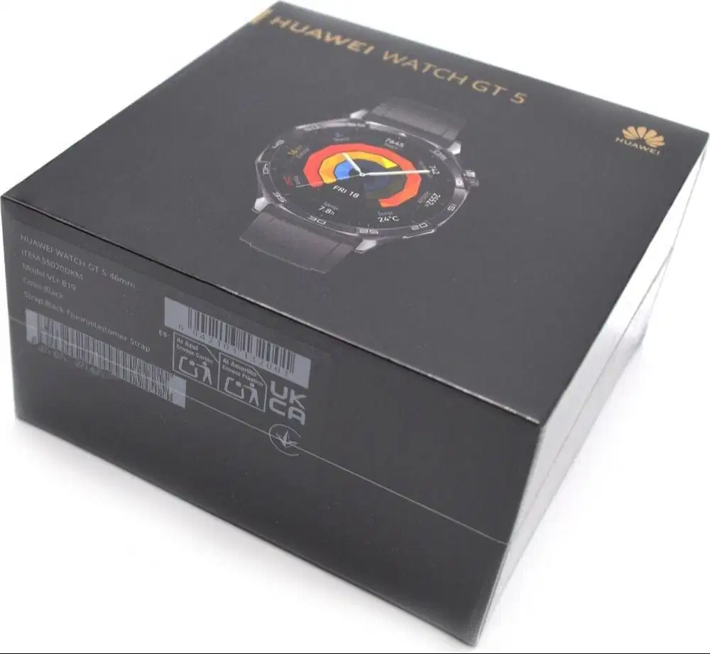 HUAWEI WATCH GT 5 BLACK (LEBIH MURAH DARI HARGA PASARAN)