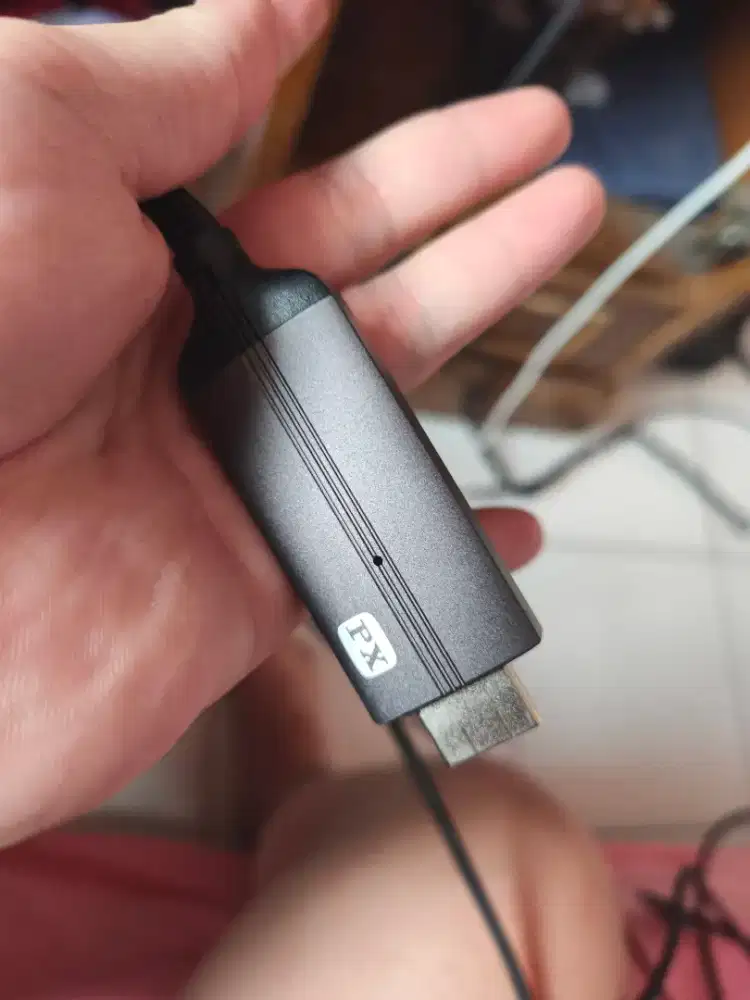 Kabel HDMI ke type c/ USB / micro / lighting converter 3in 1 merek px