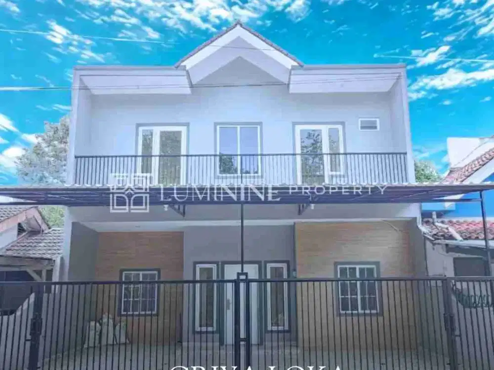 DIJUAL RUMAH BARU DIBANGUN 2 LANTAI DI SEKTOR 1.1 GRIYA LOKA BSD CITY - TANGSEL