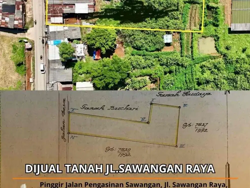 Dijual Tanah di Jl Sawangan Raya