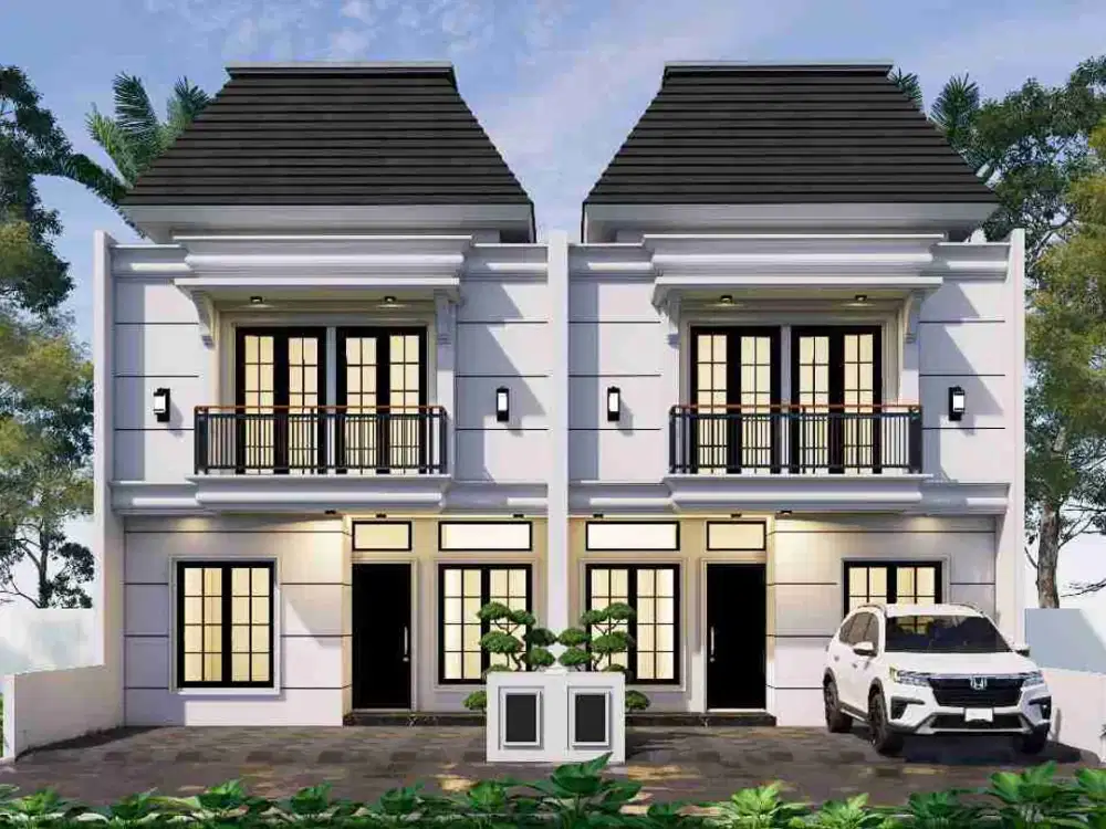 Rumah Type Classic Modern, Dekat Stasiun LRT