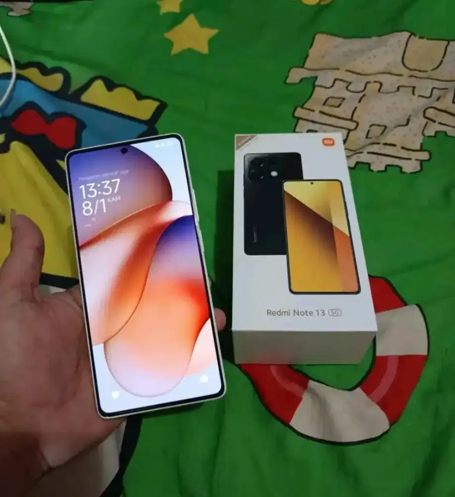 LENGKAP XIAOMI REDMI NOTE 13 5G 8/256 SUPER DUPER MULUS