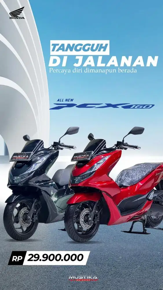 Honda PCX 160 cbs 2023 Mesin segel Pajak panjang - Zaky Mustika