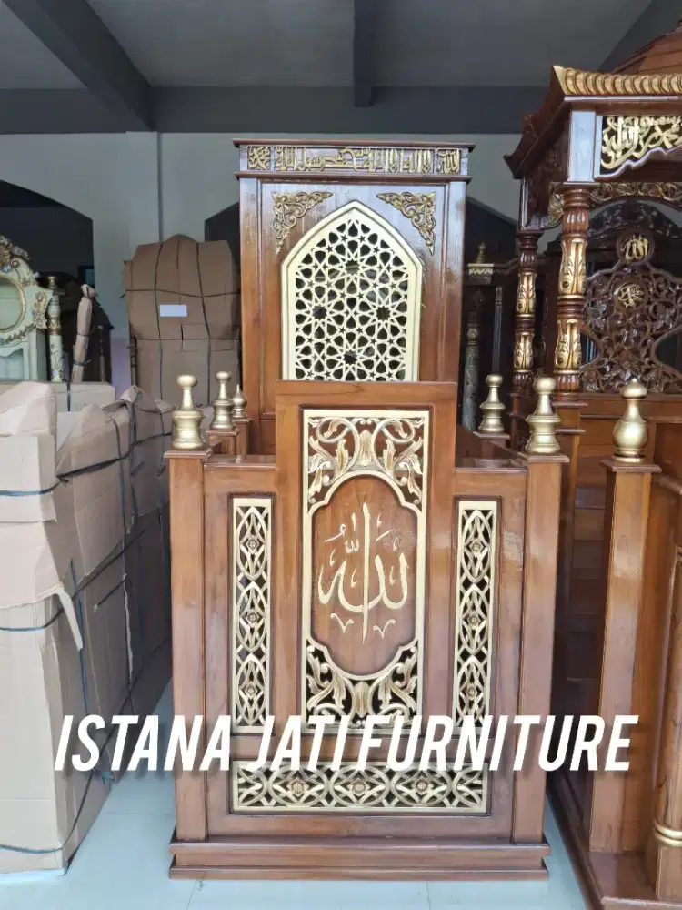 Mimbar masjid minimalis onemen