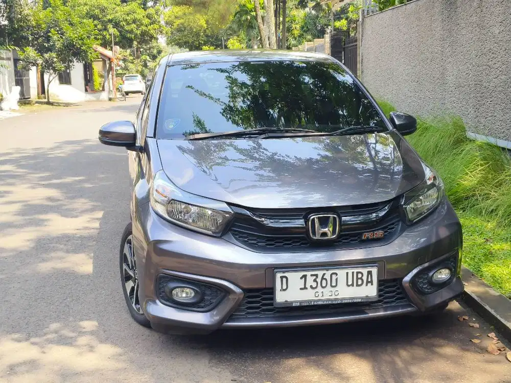 honda brio RS cvt matic 2019 abu mulus bandung