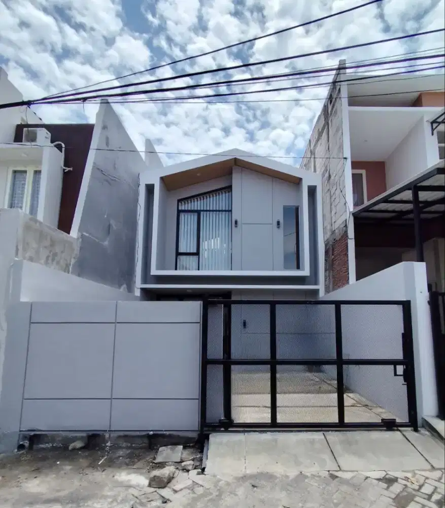 Mulyosari‼️Jual Rumah Baru Full Furnish dekat ITS,Pakuwon City