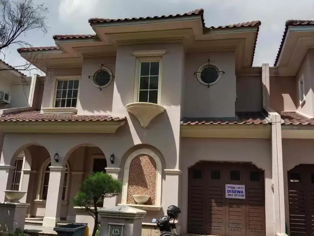 Disewakan Cluster Tiara Alam Sutra