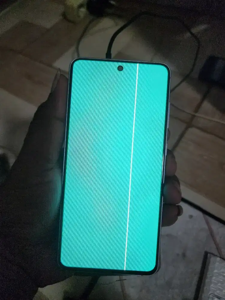LCD samsung S21 Fe original copotan layak pakai