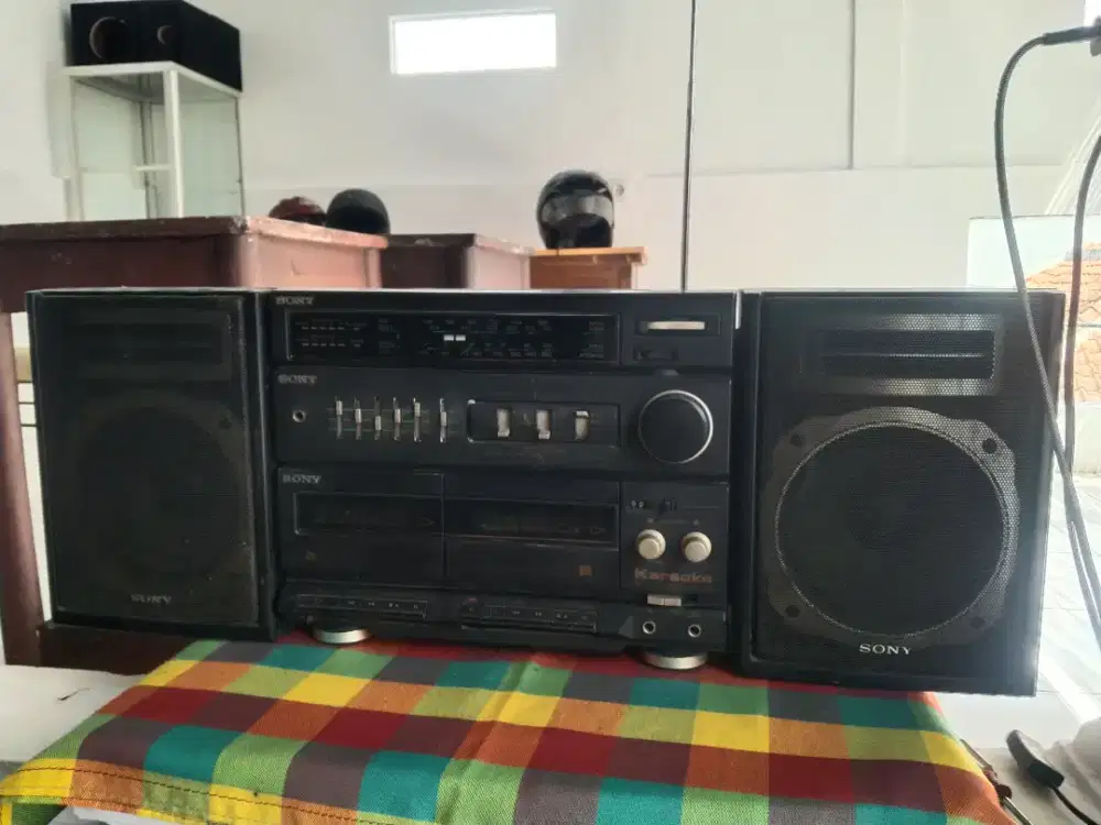 SONY BIG COMPO JADUL CFS-KW100S MULUS, BARANG BERAT 7,2 kg