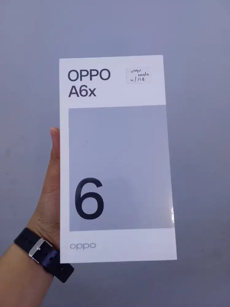 Oppo A6x series segelbox geransi resmi