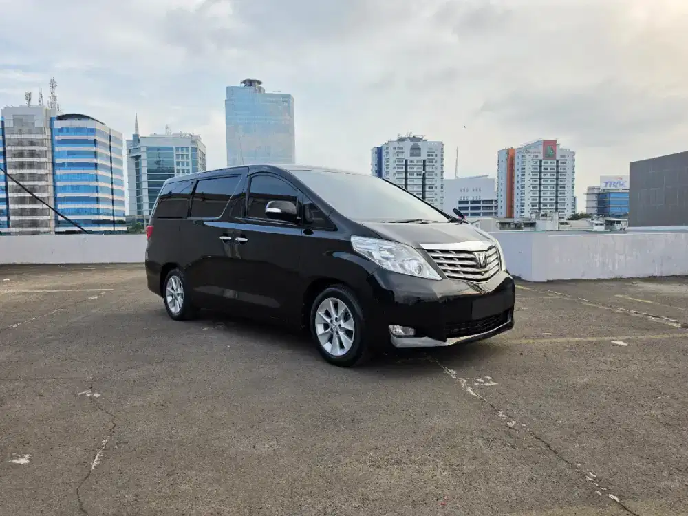 Toyota Alphard 2009 G Premium Sound Antik Murah Mulus Full Spek
