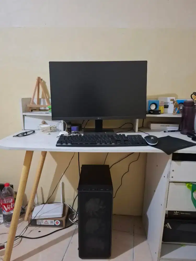 PC Komputer I3 Gen 10 | RX 580 | Fullset Dengan Monitor