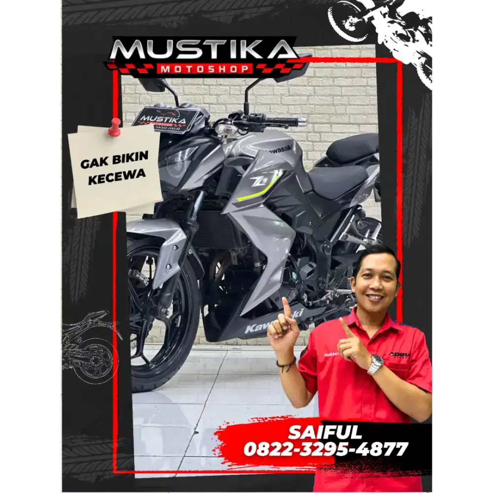 Perfect Condition!!Kawasaki Z250 Naked 2017 pmk 2019 mulus-Mustika