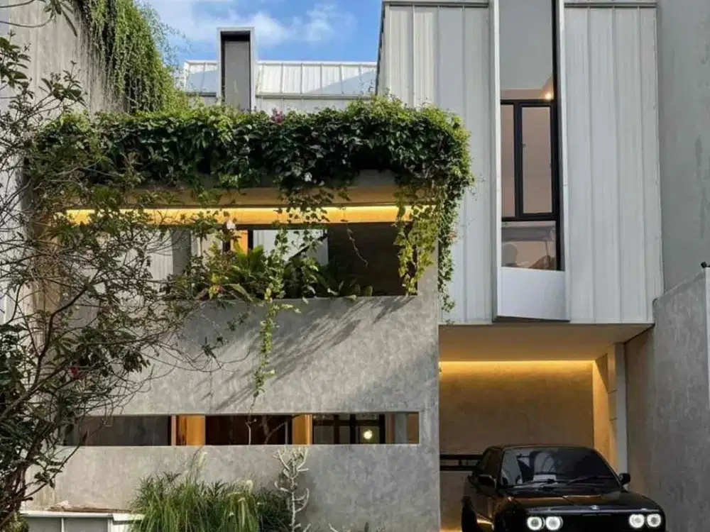 DIJUAL Brand New Rumah industrial Modern Full furnish di dalam Cluster Jl. Raya Hankam