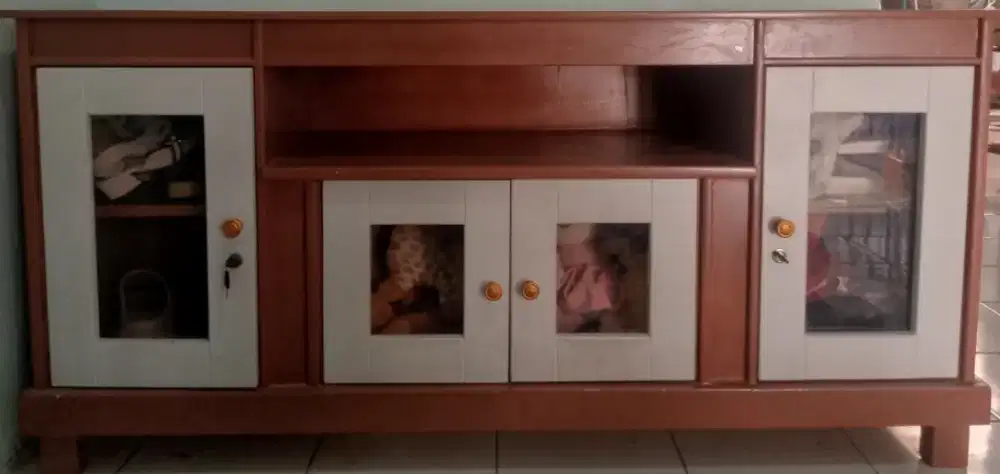 dijual cepat meja/rak tv