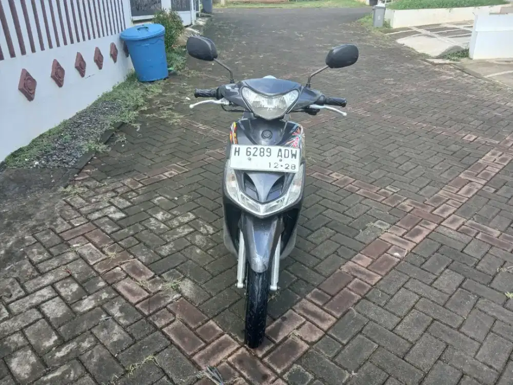 YAMAHA MIO SMILE TAHUN 2008 SPECIAL EDITION WARNA ABU - ABU