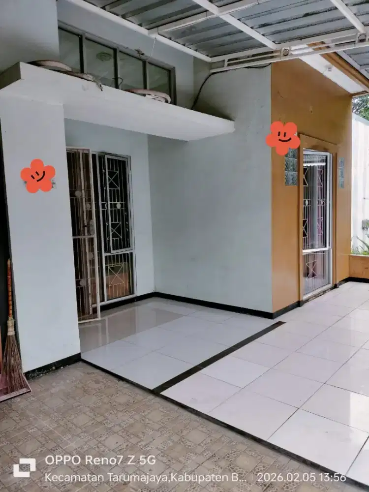 Dikontrakkan rumah murah mutiara gading city bekasi siap huni