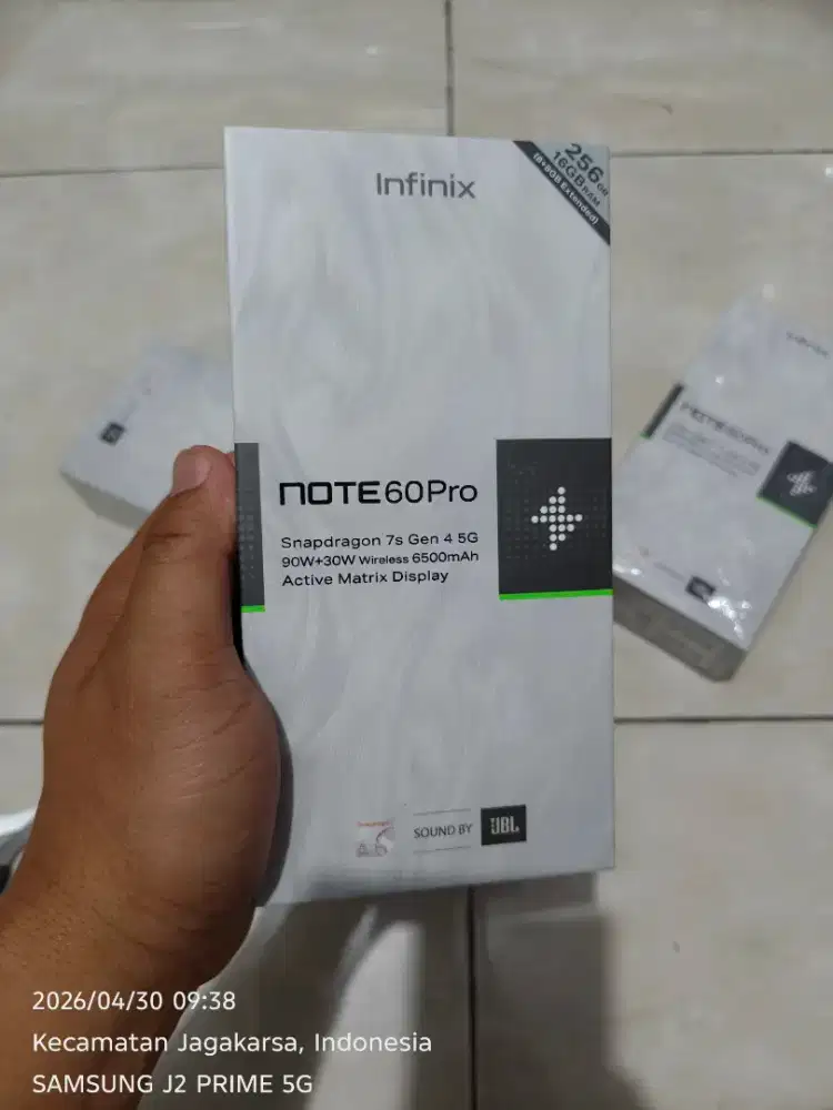 Infinix note 60 Pro 5G Ram 8/256 ( Hape Baru)