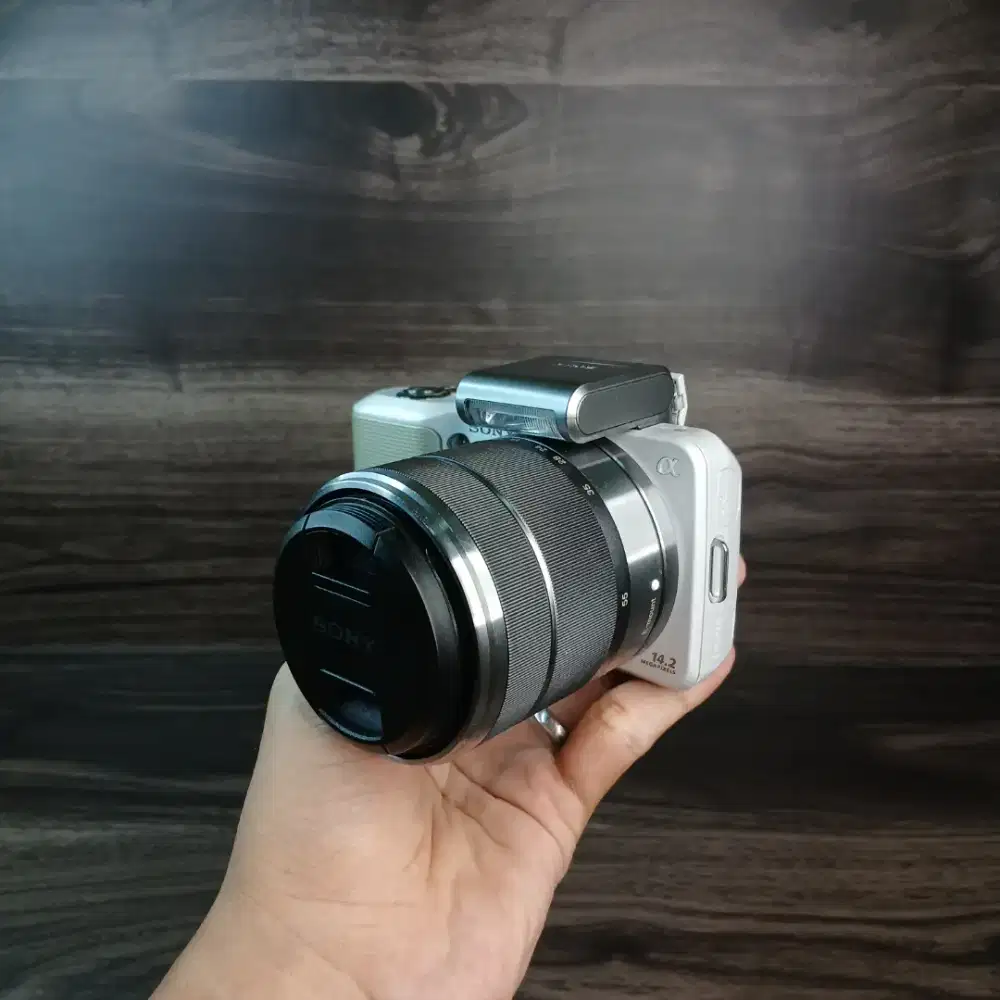 SONY NEX 3 KIT GREY MIRORLESS PEMULA MURAH