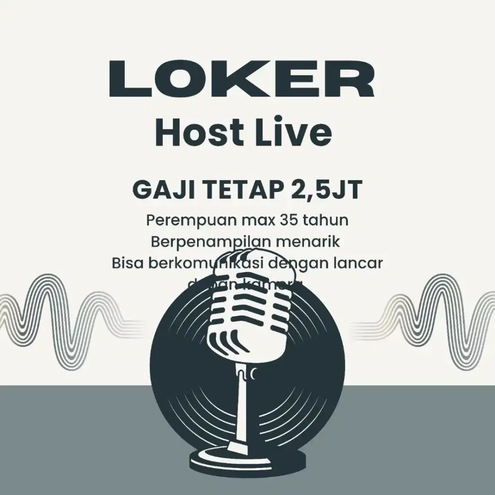 Asisten Host Live streaming