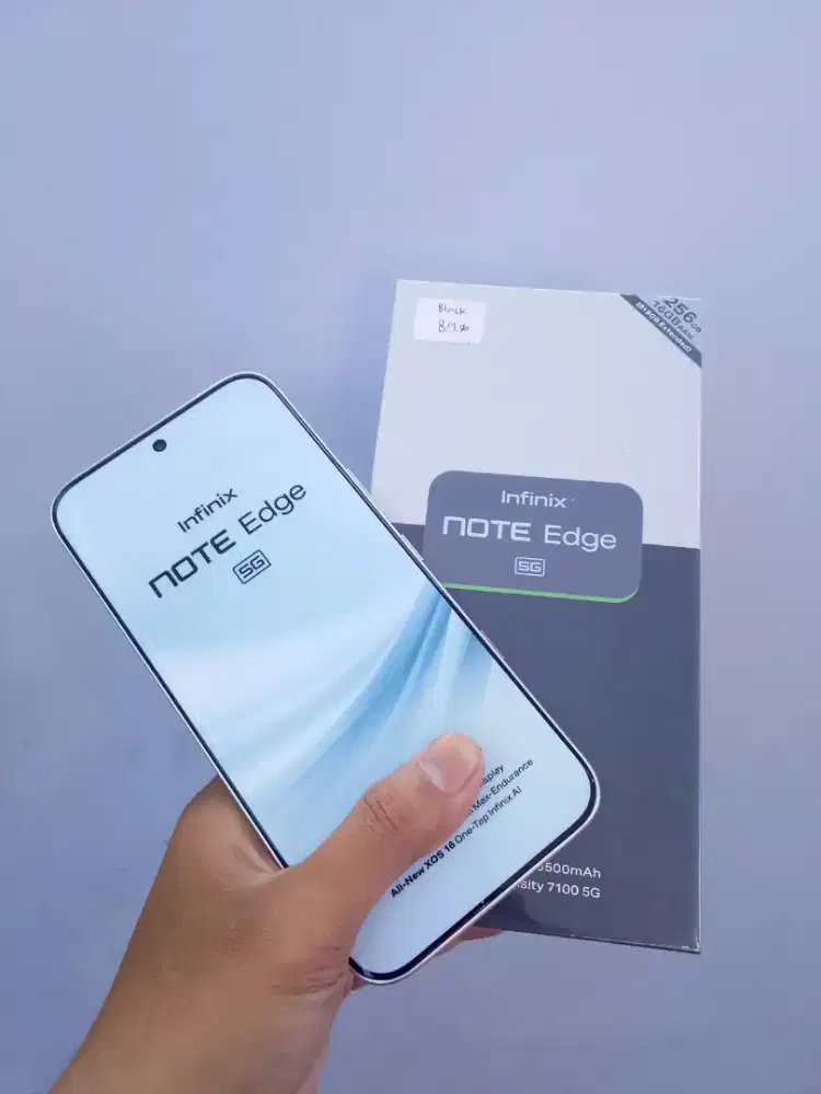 Infinix Note edge 5G segelboc geransi resmi