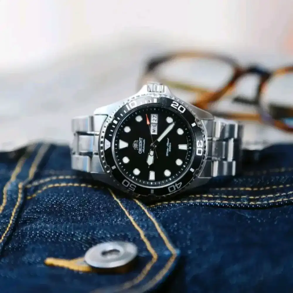 Jam Tangan Pria Koleksi Pribadi Orient Mako 3 atau Kamasu