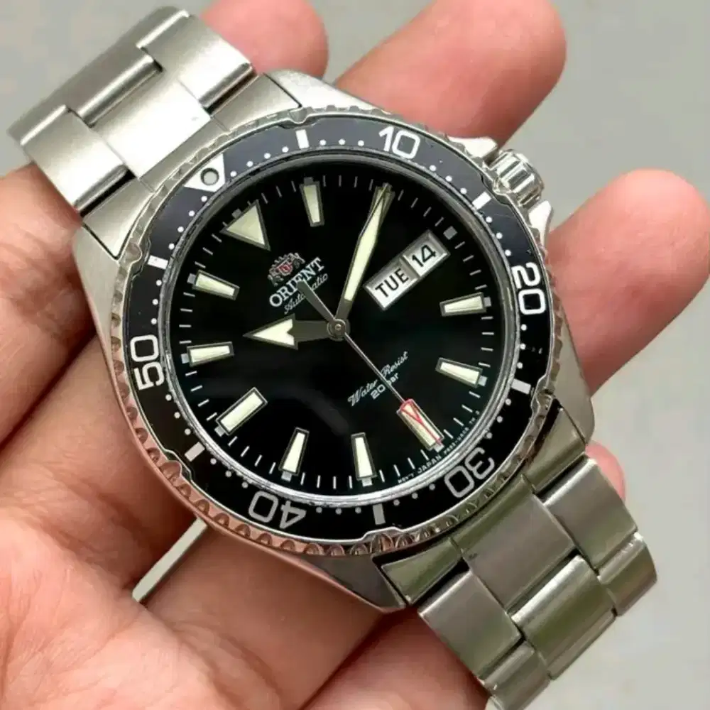 Jam Tangan Pria Koleksi Pribadi Orient Mako 3 atau Kamasu
