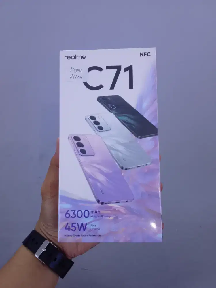 Realme c71 segelbox geransi resmi 8/128GB