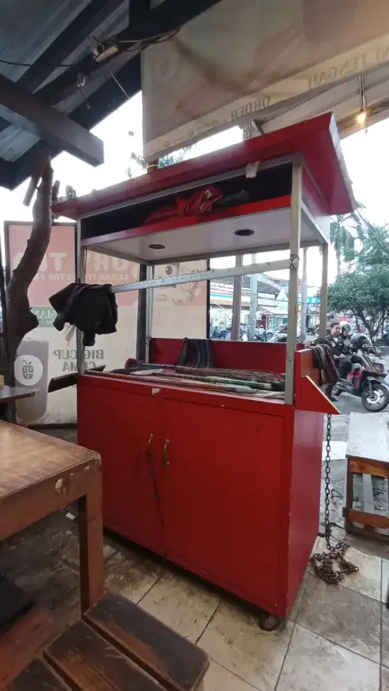 Gerobak Baru Jarang Pakai, jadi Bekas