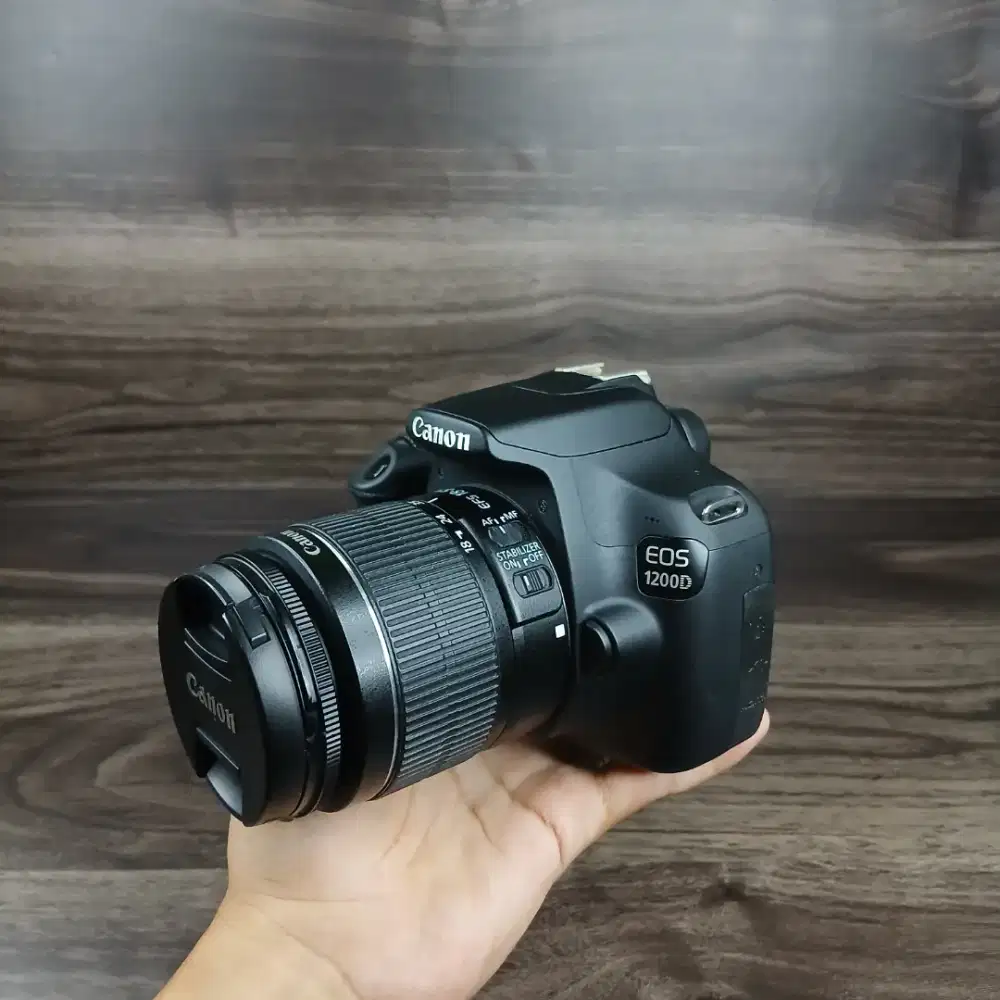 CANON EOS 1200D KIT BLACK MULUS MURAH