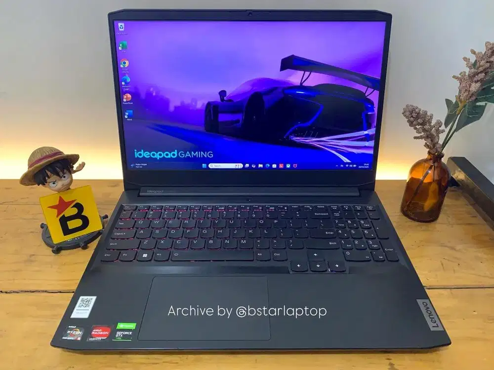 Laptop Gaming Lenovo Ideapad Gaming 3 Ryzen 5 5600H Nvidia GTX 1650
