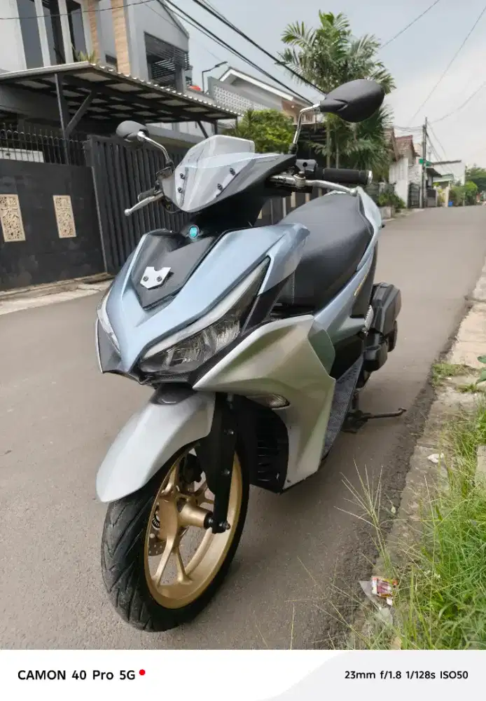 YAMAHA AEROX NEW ABS KEYLESS TAHUN 2021 GRESS TUKER TAMBAH MATIC