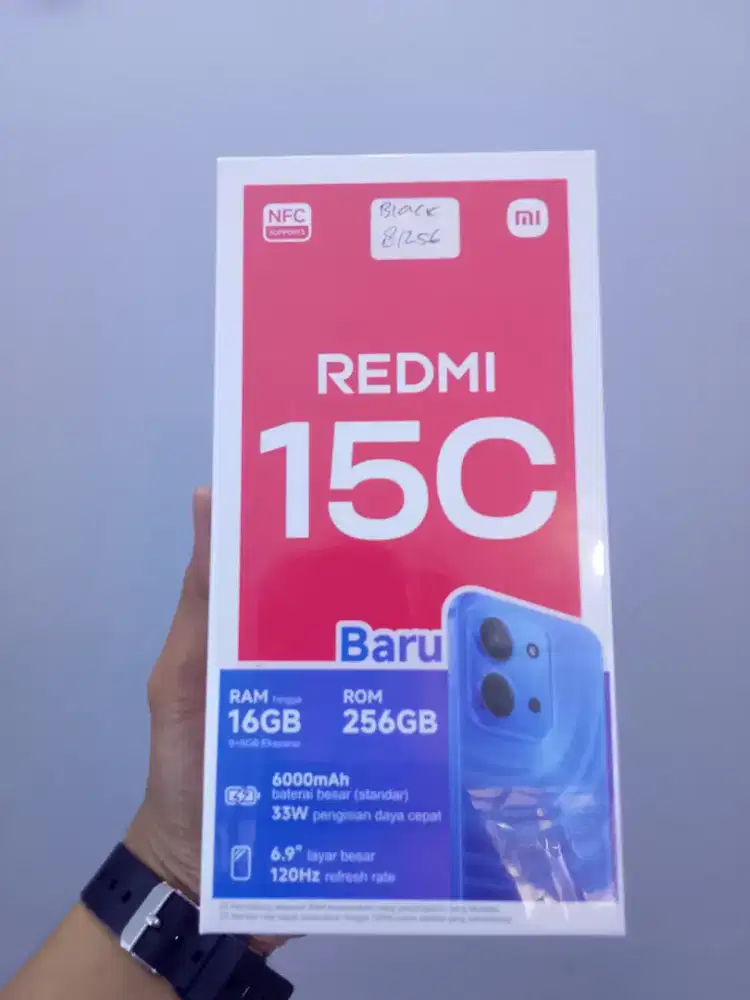 Redmi 15c series segelbox geransi resmi