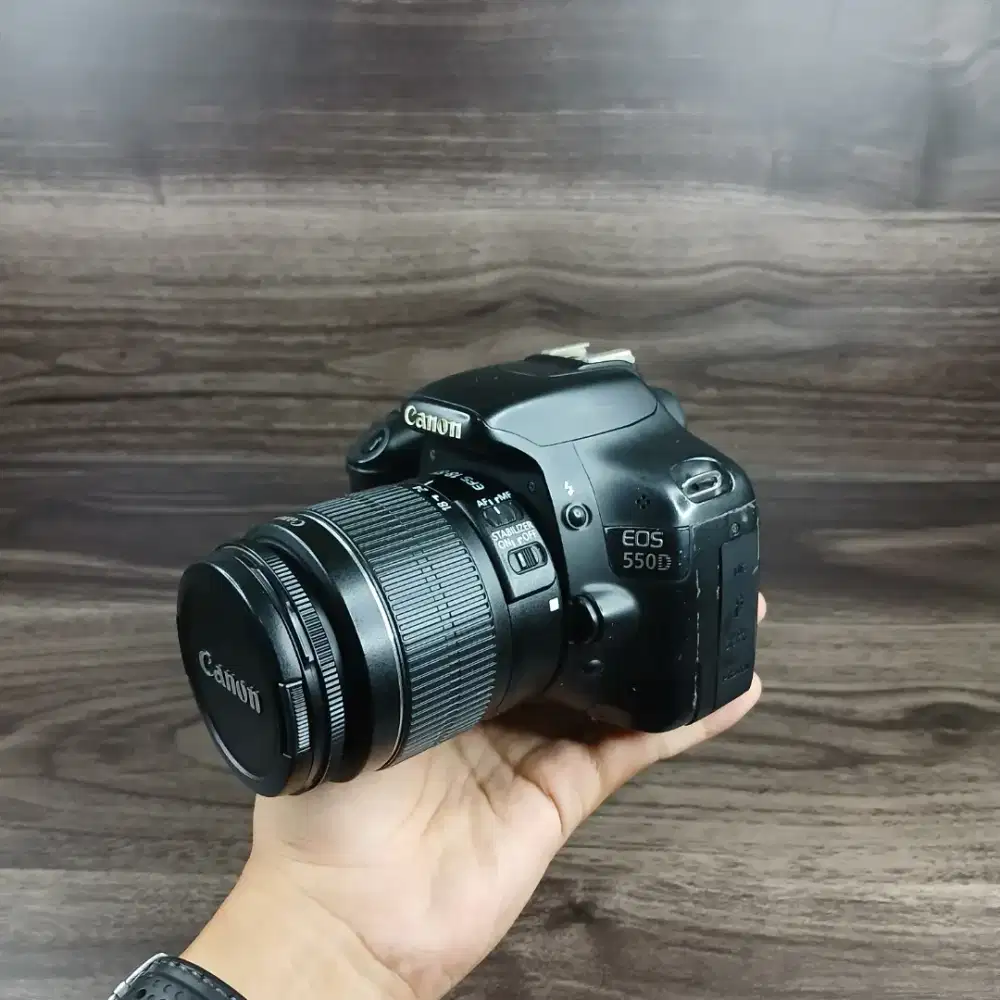 DSLR BANDEL MURAH CANON EOS 550D KIT 18-55MM